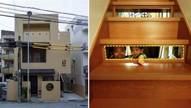 樓梯也能開窗！日本房屋狹窄「整體太昏暗」，設計師「打通光源方向」網友超驚喜：功用不只一個