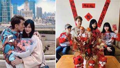 吳尊一家首次在中國過春節，夫妻慶祝相愛26周年，送花送吻超浪漫，網友：是個心細于發的男人沒錯了