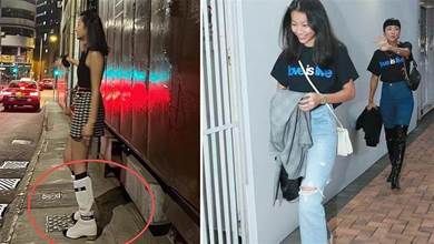 陳奕迅17歲女兒近照，身材超1米7氣質佳，一雙美腿太吸睛，丹鳳眼太像媽了，網友直呼：快出道