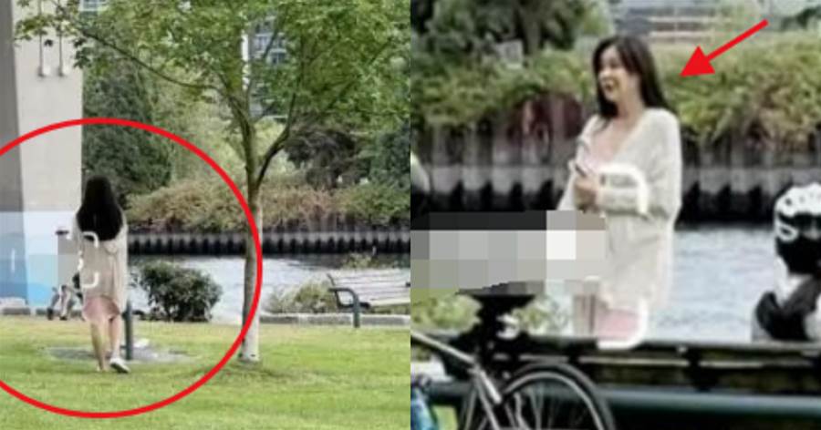 54歲王祖賢被偶遇！一人在國外遛狗「形單影隻」穿短裙背影似少女，看到正臉：這還是昔日的女神嗎