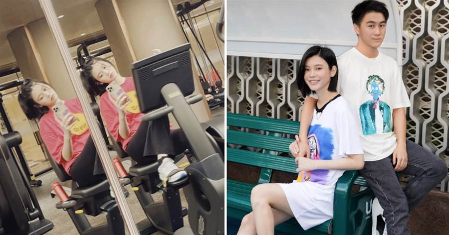奚夢瑤「產後兩個半月」曬健身照，健身房裡大汗淋漓，狀態依然年輕，網友：減肥她是認真的！
