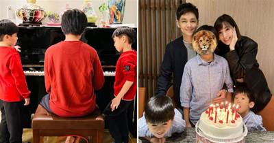 林志穎曬大兒子近照，12歲Kimi成矜貴鋼琴王子，雙胞胎弟弟超黏人，網友們紛紛感慨：Kimi似乎一夜之間長大了