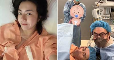 40歲葉安婷剖腹產下「50公分」巨嬰！內地富商老公赴台灣陪產，林心如搶先送祝福