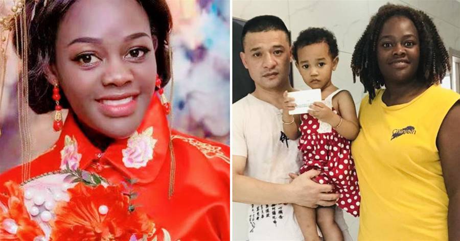 25歲非洲女孩嫁大13歲「老光棍」，生下一混血女兒，她深情告白：在中國很幸福